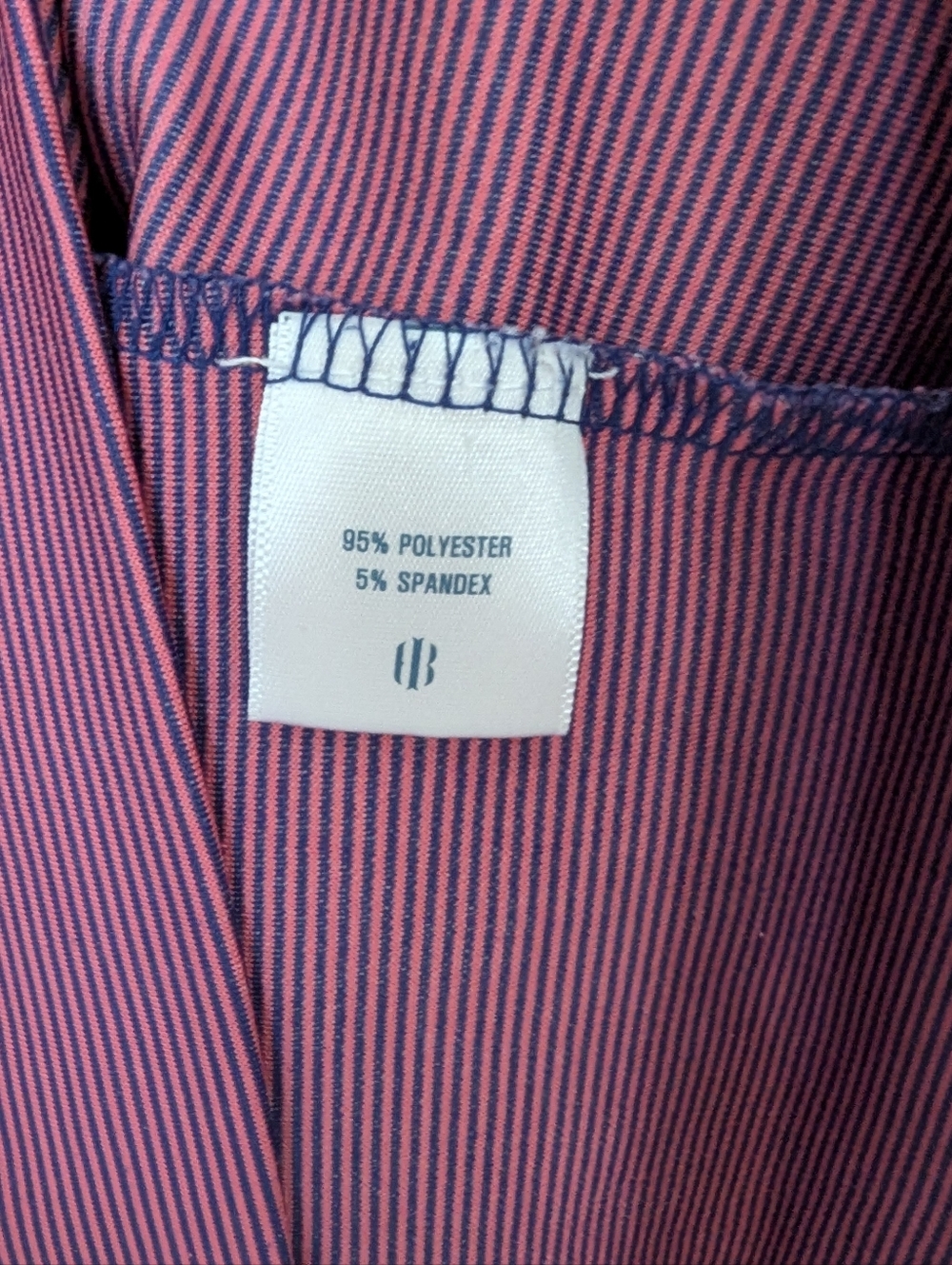 Holderness & Bourne Men's The Hyatt Performance Golf Striped Quarter Zip Sz L - Picture 7 of 9